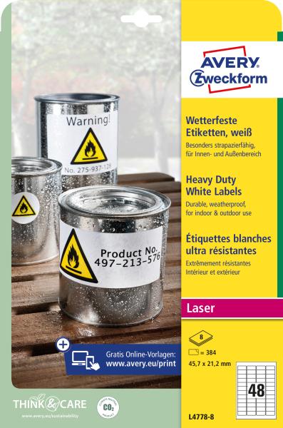 Avery zweckform etiketten laser 45,7x21,2mm l47788 weiss, wetterfest 8 blatt - Avery-zweckform-l47788-4004182076002-05.jpg