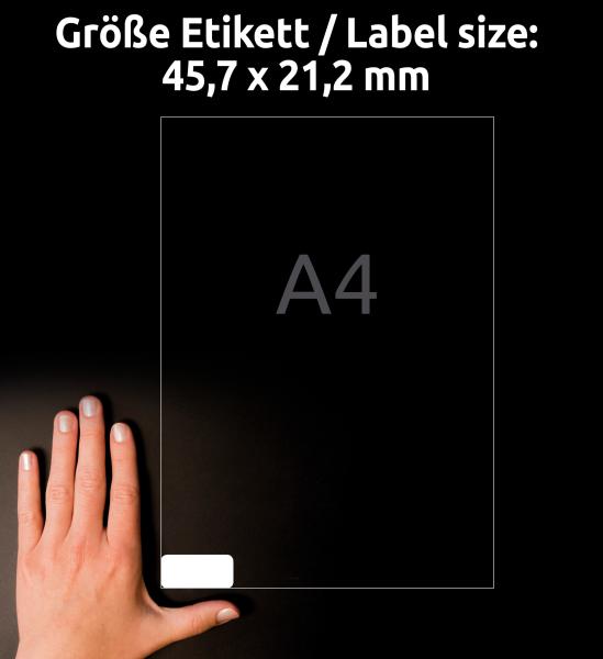 Avery zweckform etiketten laser 45,7x21,2mm l4778rev8 weiss,wetterfest,ablösbar 8 b. - Avery-zweckform-l4778rev8-4004182076040-04.jpg
