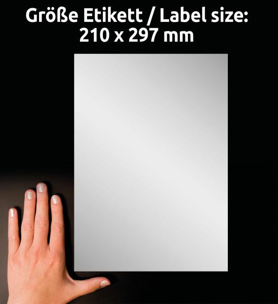 Avery zweckform typenschild-labels 210x297mm l6013-20 silber,laser 20 st./20 blatt - Avery-zweckform-l6013-20-4004182060131-04.jpg
