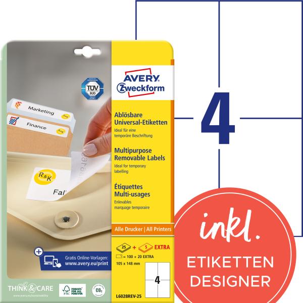 Avery zweckform universal-etiketten 105x148mm l6028rev-25 weiss 30 blatt - Avery-zweckform-l6028rev-25-4004182347973-02.jpg