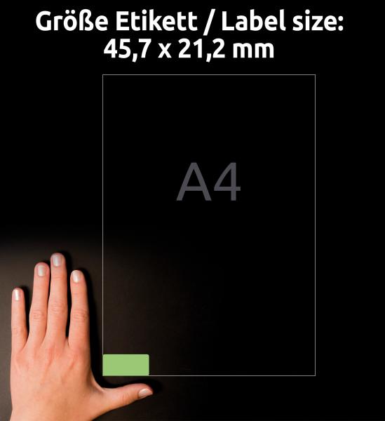 Avery zweckform etiketten 45,7x21,2mm l6040-20 grün 960stk./20bl. - Avery-zweckform-l6040-20-4004182060407-04.jpg