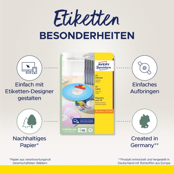 Avery zweckform cd-etiketten classic 117mm l6043-100 ilk a4, weiss 100bl./2st. - Avery-zweckform-l6043-100-4004182036549-02.jpg