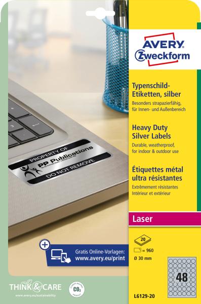 Avery zweckform typenschild label 30mm l612920 silber,rund 960 stück/20 blatt - Avery-zweckform-l612920-4004182048382-05.jpg