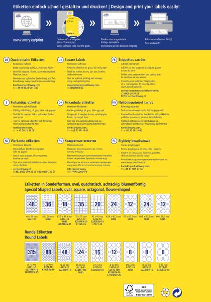 Avery zweckform etiketten qr code 35x35mm l7120-25 blickdicht 875 stück - Avery-zweckform-l7120-25-4004182052785-07.jpg