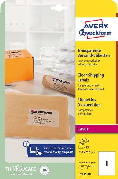 Avery zweckform adressetiketten 210x297mm l7567-25 laser, transp. 25stk./25bl. - Avery-zweckform-l7567-25-4004182047774-05.jpg