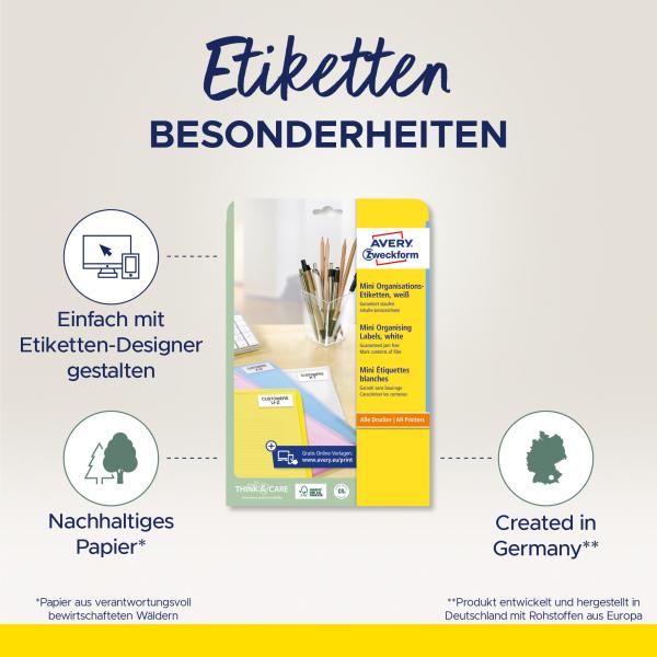 Avery zweckform mini etiketten weiss l7632-25 2000 stk./25 blatt - Avery-zweckform-l7632-25-4004182609286-02.jpg