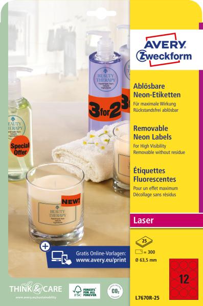 Avery zweckform etiketten 63,5mm l7670r-25 rot 300 stück - Avery-zweckform-l7670r-25-4004182608401-05.jpg