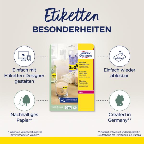 Avery zweckform etiketten 63,5mm l7670y-25 gelb 300 stück - Avery-zweckform-l7670y-25-4004182608418-02.jpg
