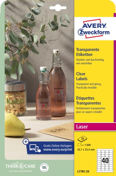 Avery zweckform etiketten 45,7x25,4mm l7781-25 transparent 1000 stück - Avery-zweckform-l7781-25-4004182252536-05.jpg