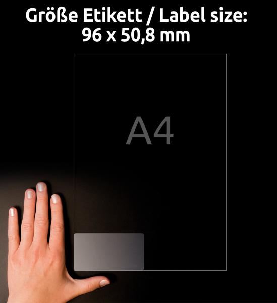Avery zweckform etiketten 96x50,8mm l7783-25 glasklar 250 stück - Avery-zweckform-l7783-25-4004182252550-04.jpg