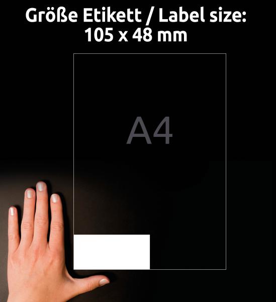 Avery zweckform etiketten 48x105mm lr3424-10 weiss, perm. 10 blatt/12 stk. - Avery-zweckform-lr3424-10-4004182334744-04.jpg