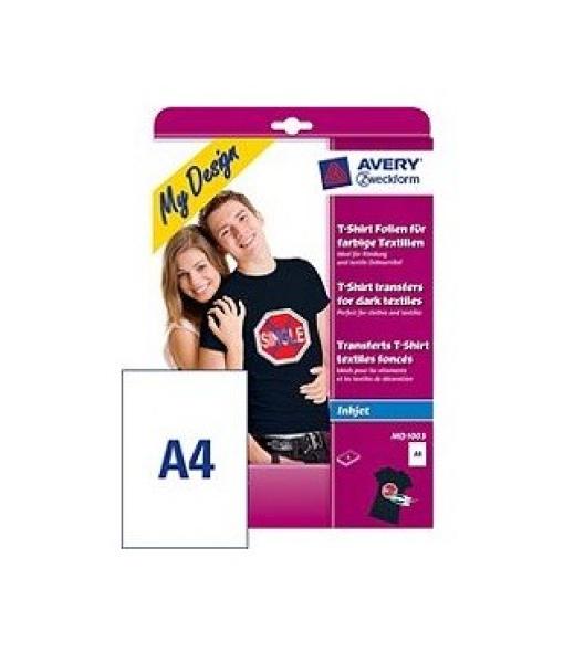 Avery zweckform textilfolie iron-on a4 md1003 inkjet farbige textil. 4 stk. - Avery-zweckform-md1003-4004182045435-02.jpg