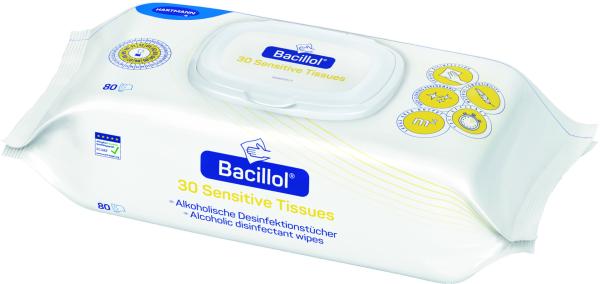 Bacillol deinfektionstücher bacillol 9818480 tissues sensitive 30 stück - Bacillol-9818480-4031678061945
