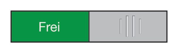 Berec türschild 27,4x102mm 314.081 alu, frei-besetzt - Berec-314081-7640106621988
