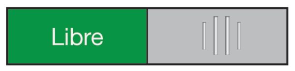 Berec türschild 27,4x102mm 314.082 alu, libre-occupé - Berec-314082-7640106625627