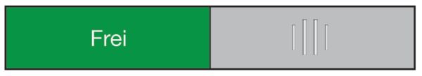 Berec türschild 37,4x152mm 314.087 alu, frei-besetzt - Berec-314087-7640106621995