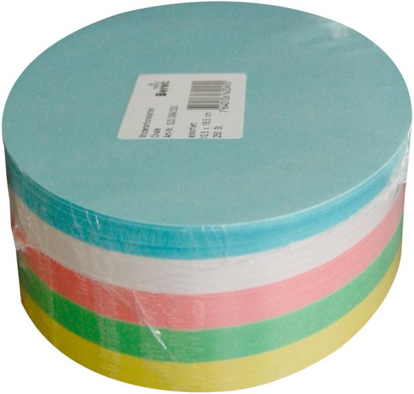 Berec karton oval 10,5x18,5cm 520.099/500 ass. 500 stück - Berec-520099-500-7640106621056