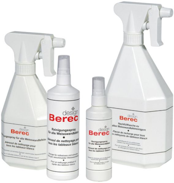 Berec whiteboard reiniger 125ml 910.008 spray - Berec-910008-7640106621483