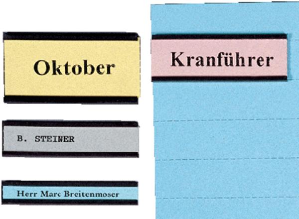 Berec magnetetikettenträger 10x60mm et 16/20 u-profil 20 stück - Berec-et-16-20-7640106621797