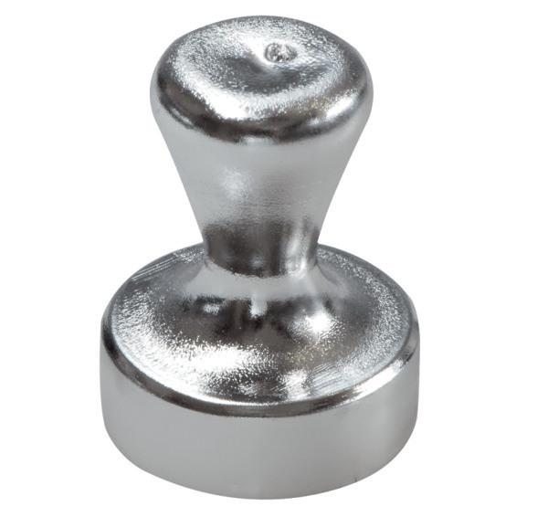 Berec griffmagnet kunststoff 17mm gm15s.56 grau 2 stück - Berec-gm15s56-7640106620899