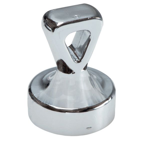 Berec griffmagnet kunststoff 17mm gm16s.56 Öse grau 2 stück - Berec-gm16s56-7640106620912