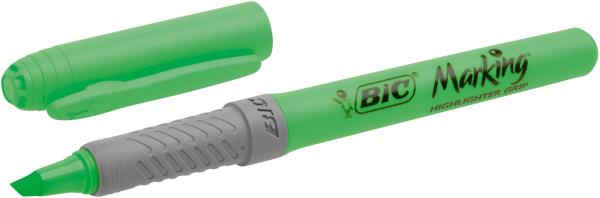 Bic highlighter grip 2 grün - Bic-2-0070330330986