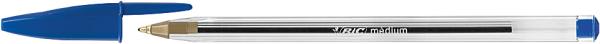 Bic kugelschreiber cristal nf 1mm 516332 blau 4 stück - Bic-516332-3086121601019