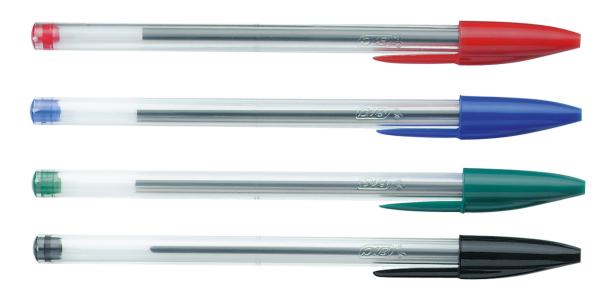 Bic kugelschreiber cristal 830864 schwarz, 10 stück - Bic-830864-3086120100032