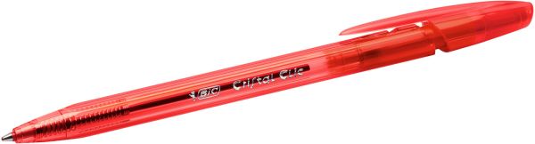 Bic kugelschr. cristal clic 1mm 850734 rot 20 stück - Bic-850734-0070330171633