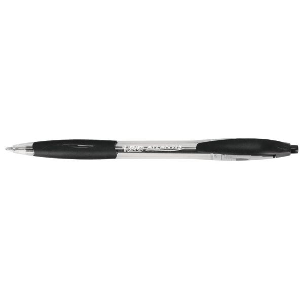 Bic kugelschreiber atlantis 8871321 classic nf, schwarz - Bic-8871321-3086123001312