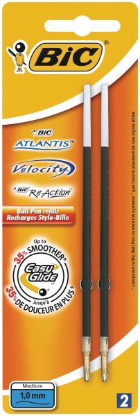 Bic mine f. atlantis premium 0.4mm 892409 blau 2 stück - Bic-892409-3086129900022