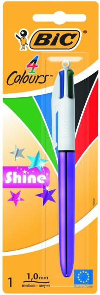 Bic kugelschreiber shine 902126 4 colours blister - Bic-902126-3086123307513-04.jpg