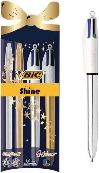 Bic kugelschreiber set shine 933979 4 colours 4 stück - Bic-933979-3086123415577-02.jpg