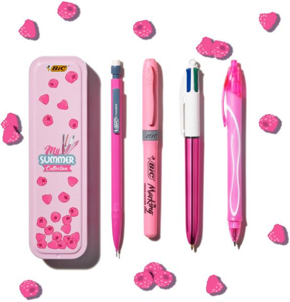 Bic summer metal box 978219 pink 4 stück - Bic-978219-3086123655416-02.jpg