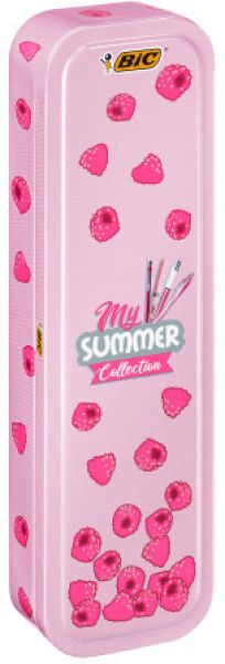 Bic summer metal box 978219 pink 4 stück - Bic-978219-3086123655416