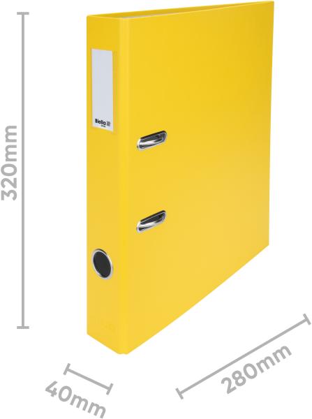 Biella ordner plasticolor 4cm 10740420u gelb a4 - Biella-10740420u-7611365200658-03.jpg