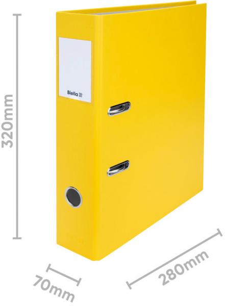 Biella ordner plasticolor 7cm 10740720u gelb a4 - Biella-10740720u-7611365200955-03.jpg