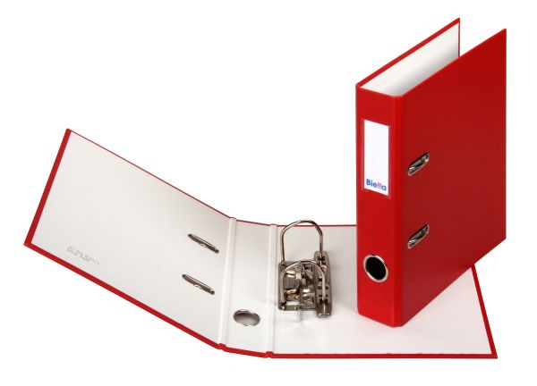 Biella ordner plasticolor 4cm 10750445u rot a5 - Biella-10750445u-7611365258079