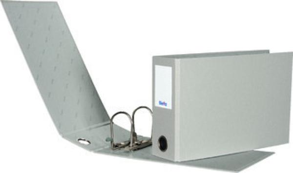 Biella ordner 8cm 12055800u grau a5 quer - Biella-12055800u-7611365202232