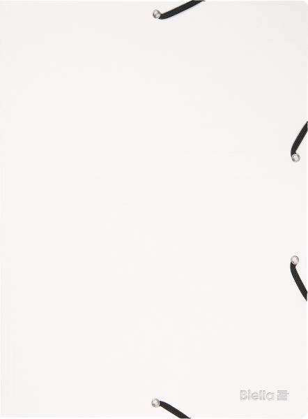 Biella gummibandmappe a4 17840101u weiss, 355gm2 200 bl. - Biella-17840101u-7611365437382