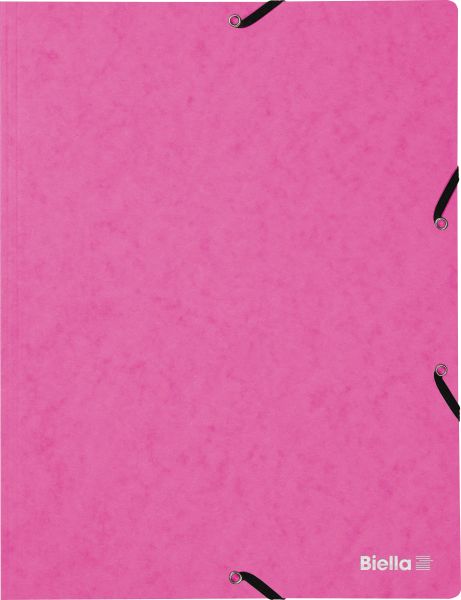 Biella gummibandmappe a4 17840140u rosa, 355gm2 200 bl. - Biella-17840140u-7611365426157