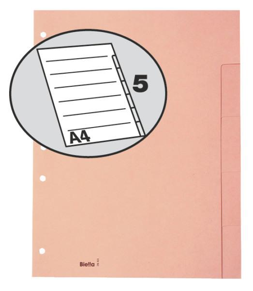 Biella kartonregister a4 19640500u braun blanko 5-teilig - Biella-19640500u-7611365209224-02.jpg