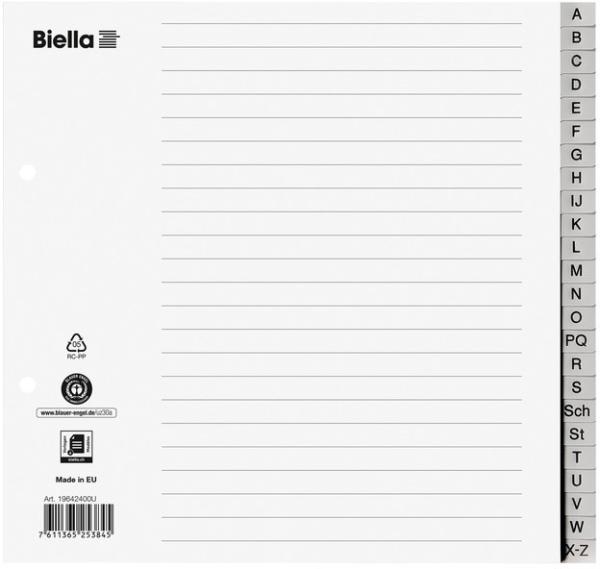 Biella register pp a4 1/2 h. 19642400u grau a-z 24-teilig - Biella-19642400u-7611365253845-03.jpg