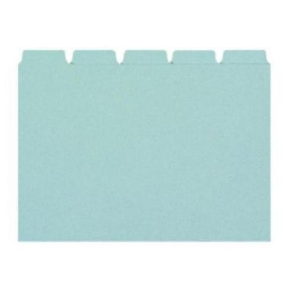 Biella kartei-leitkarten blanko a6 21065505u blau 25-teilig - Biella-21065505u-7611365210275