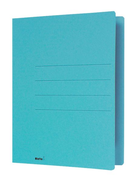 Biella einlagemappe a4 25040005u blau 240g/m2 - Biella-25040005u-7611365216543