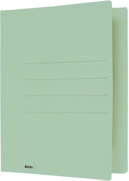 Biella einlagemappe a4 25040030u grün 240g/m2 100 stück - Biella-25040030u-7611365216611