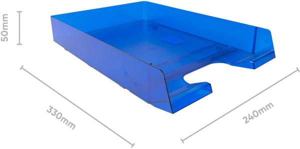 Biella briefkorb parat-plast a4/c4 30540105u blau transparent - Biella-30540105u-7611365336913-03.jpg