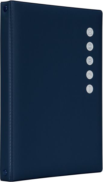 Biella telefonregister tel-rex a5 37553107u a-z blau - Biella-37553107u-7611365324156