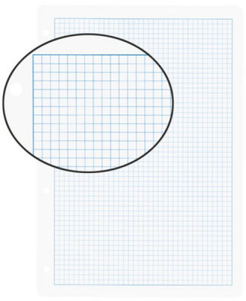 Biella einlageblätter a4 45144400u weiss,kar. 4mm,4-loch 100bl. - Biella-45144400u-7611365230600