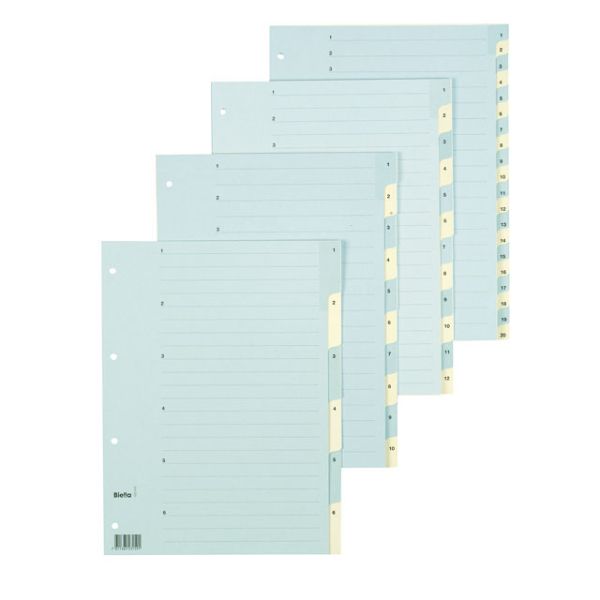 Biella kartonregister 210g a4 46244000u blau/gelb 1-10 - Biella-46244000u-7611365231478-2.jpg